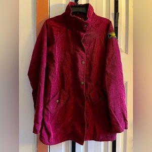 Burgundy Corduroy Jacket brand unknown (Large)